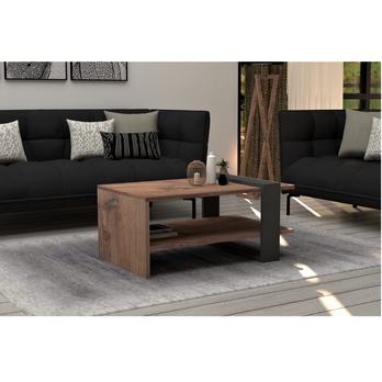 Konferenční stolek FUNDA přírodní/antracitová 1