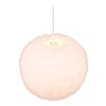 Závěsné svítidlo FURRY bílá, hloubka 35 cm 4