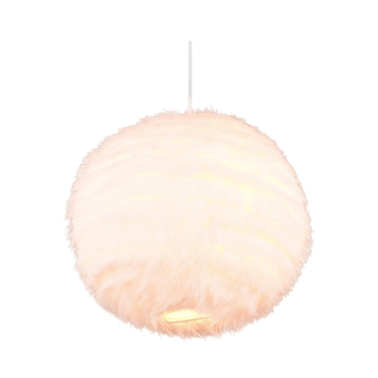 Závěsné svítidlo FURRY bílá, hloubka 35 cm 5