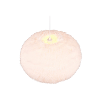 Závěsné svítidlo FURRY bílá, hloubka 50 cm 3