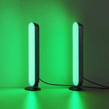 Set 2ks LED RGB lamp GAME černá 4