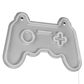 Nástěnné LED svítidlo GAMER bílá/vícebarevná 1