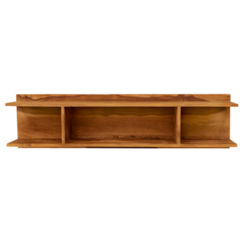 Nástěnný regál GANILA 120 palisandr 2