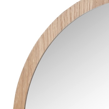 Zrcadlo GARA masivní dub, průměr 40 cm 3