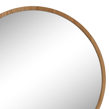 Zrcadlo GARA masivní dub, průměr 75 cm 3