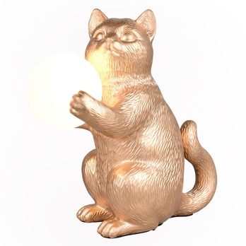 Stolní lampa GATIO zlatá 2