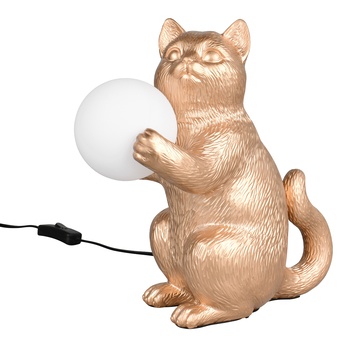 Stolní lampa GATIO zlatá 3