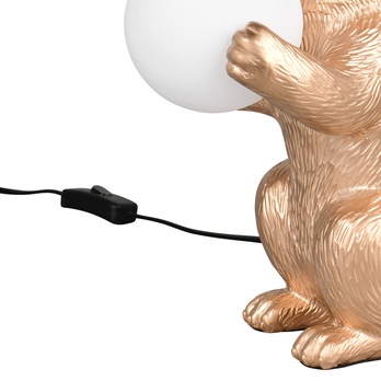 Stolní lampa GATIO zlatá 4