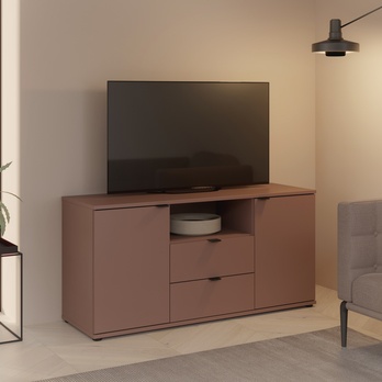 TV stolek GAYNOR 2 terakota 1