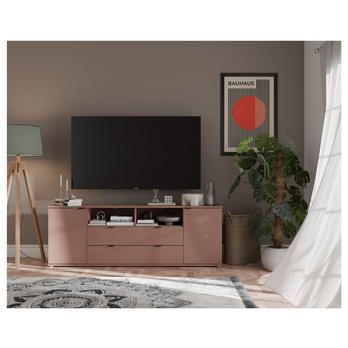 TV stolek GAYNOR 3 terakota 1