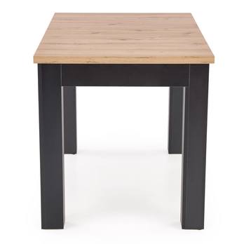 Jídelní stůl GAZMU dub artisan/černá 3
