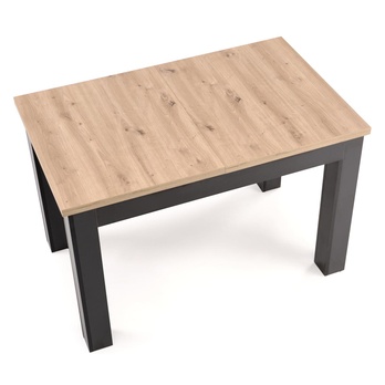Jídelní stůl GAZMU dub artisan/černá 4