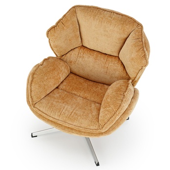 Křeslo GEADU hořčicová 2