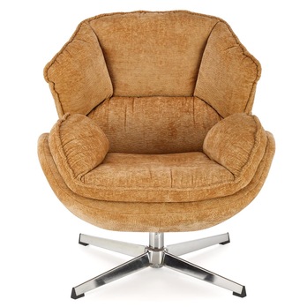 Křeslo GEADU hořčicová 3