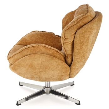 Křeslo GEADU hořčicová 4