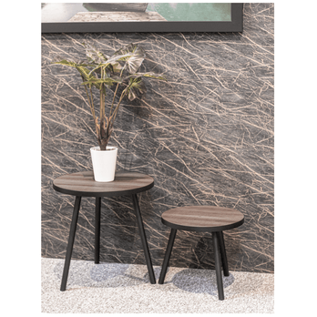 Přístavný stolek GENUA 1 dub bologna/černá 1