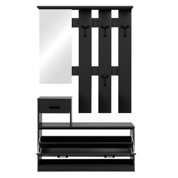 Předsíňová stěna GENYA antracitová 3