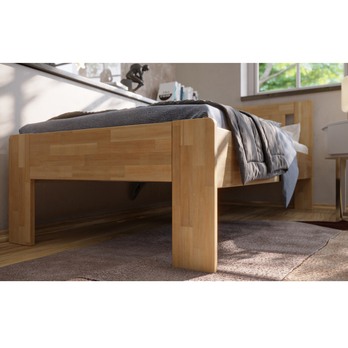 Postel GERDA I buk, 90x200 cm 3