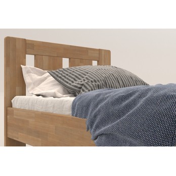 Postel GERDA I buk, 90x200 cm 5