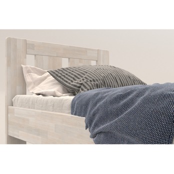 Postel GERDA I buk/bílá, 100x200 cm 4