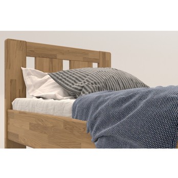 Postel GERDA I dub, 100x200 cm 4