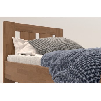 Postel GERDA I dub/světlý ořech, 100x200 cm 5