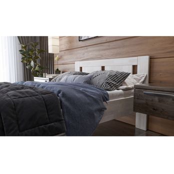 Postel GERDA II buk/bílá, 140x200 cm 5