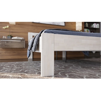 Postel GERDA II buk/bílá, 140x200 cm 6