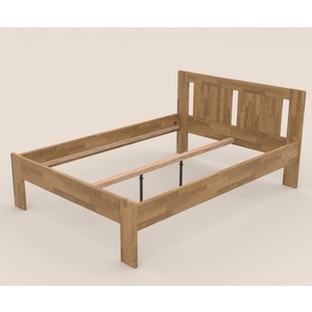 Postel GERDA II dub, 140x200 cm 2