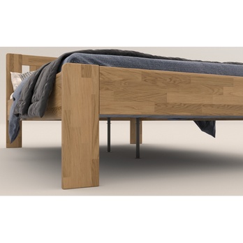 Postel GERDA II dub, 140x200 cm 7