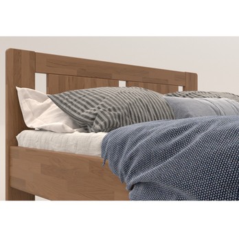 Postel GERDA II dub/světlý ořech, 140x200 cm 6