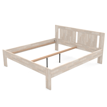 Postel GERDA II buk/bílá, 160x200 cm 2