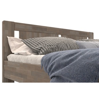 Postel GERDA II buk/šedá, 160x200 cm 3