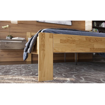 Postel GERDA II dub, 160x200 cm 5