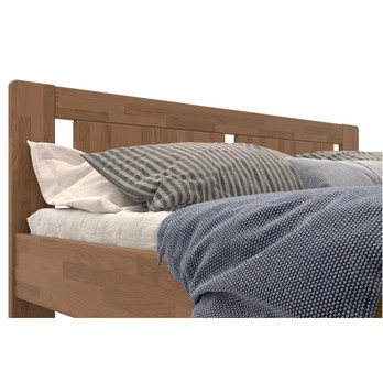 Postel GERDA II dub/světlý ořech, 160x200 cm 5
