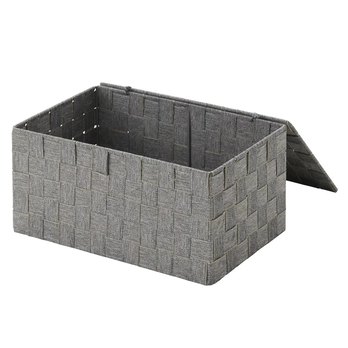 Sada úložných boxů GIBSON šedá, sada 2 ks 3