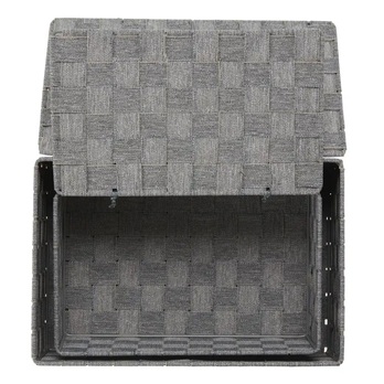 Sada úložných boxů GIBSON šedá, sada 2 ks 4