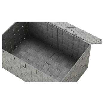 Sada úložných boxů GIBSON šedá, sada 2 ks 5