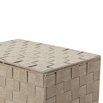 Sada úložných boxů GIBSON hnědá, sada 2 ks 6