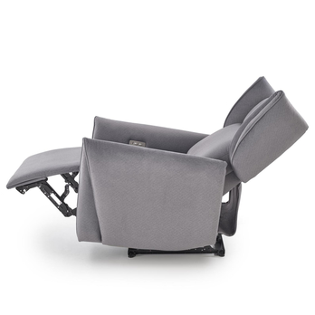 Relaxační křeslo GILOTU šedá 7