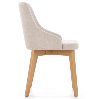 Jídelní židle GINA 2 béžová/dub medový 2