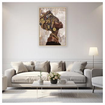 Obraz na plátně s rámem GIRL XVI 70x100 cm 1