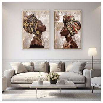 Obraz na plátně s rámem GIRL XVI 70x100 cm 2