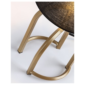 Stolní lampa GISAYA černá/zlatá 3