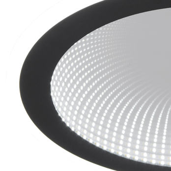 Stropní LED svítidlo GLACE černá/bílá 3