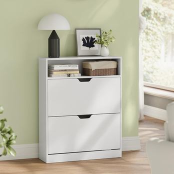 Botník GLANCE 3 bílá 1