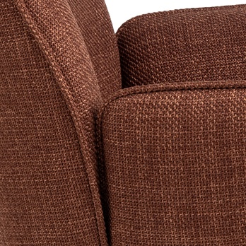 Jídelní židle GLENDA oranžová/černá 8