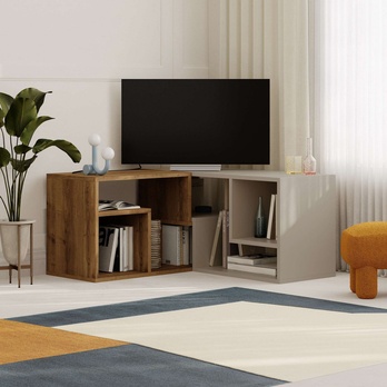 TV stolek GLIS šedá/borovice atlantic 3