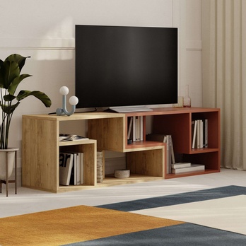 TV stolek GLIS dub/skořicová 1