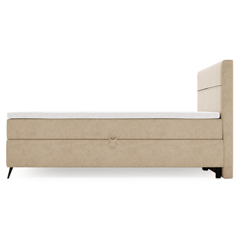 Postel s matrací GLORIANA béžová, 180x200 cm 4